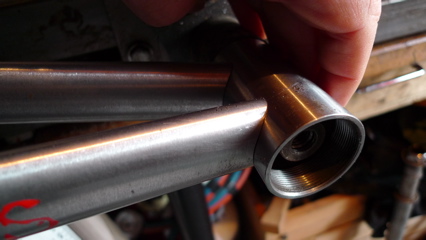 chainstay to BB mitres
