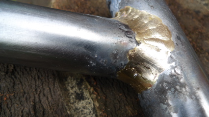 head tube/top tube